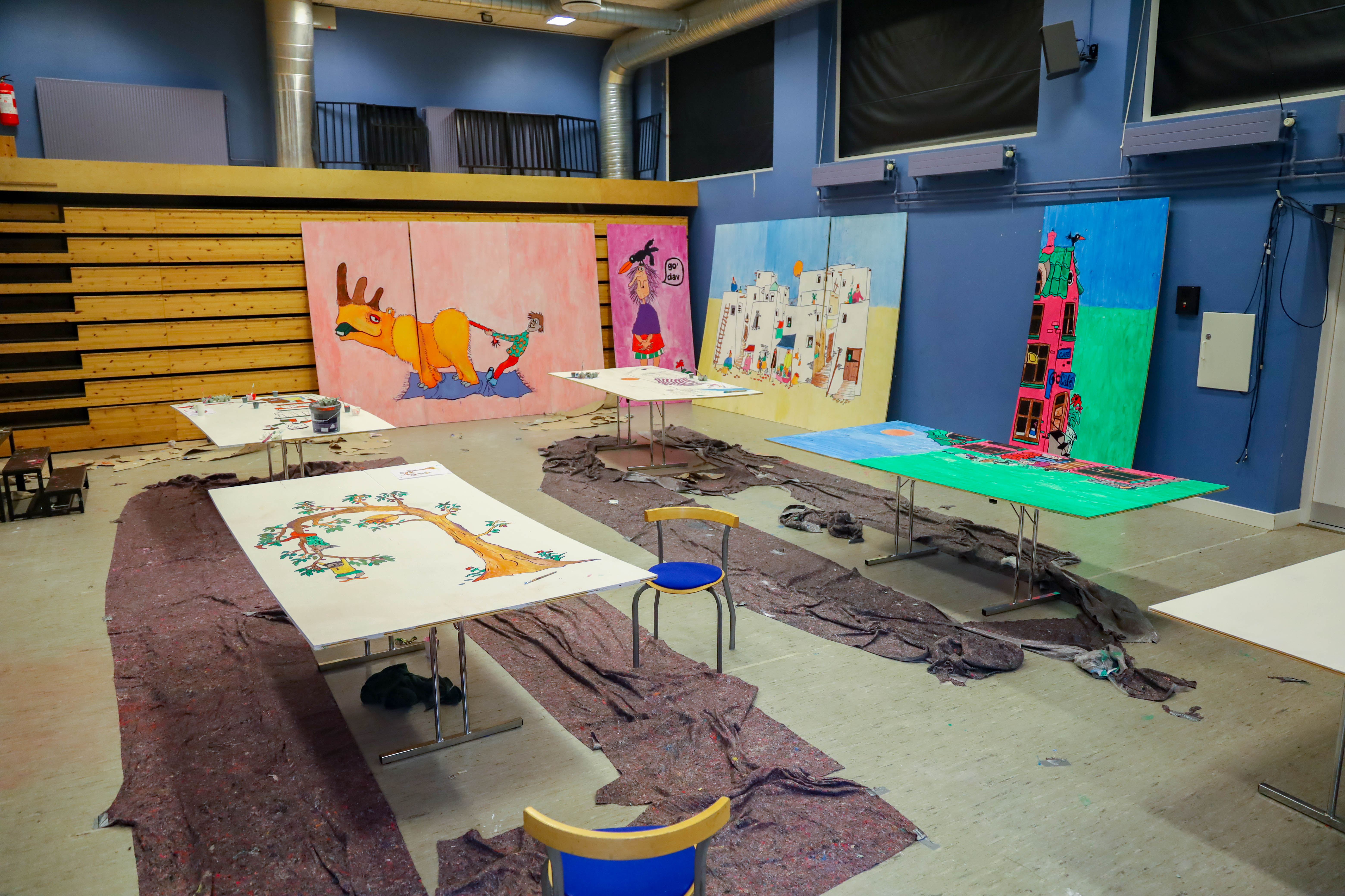 teatersalen malerier